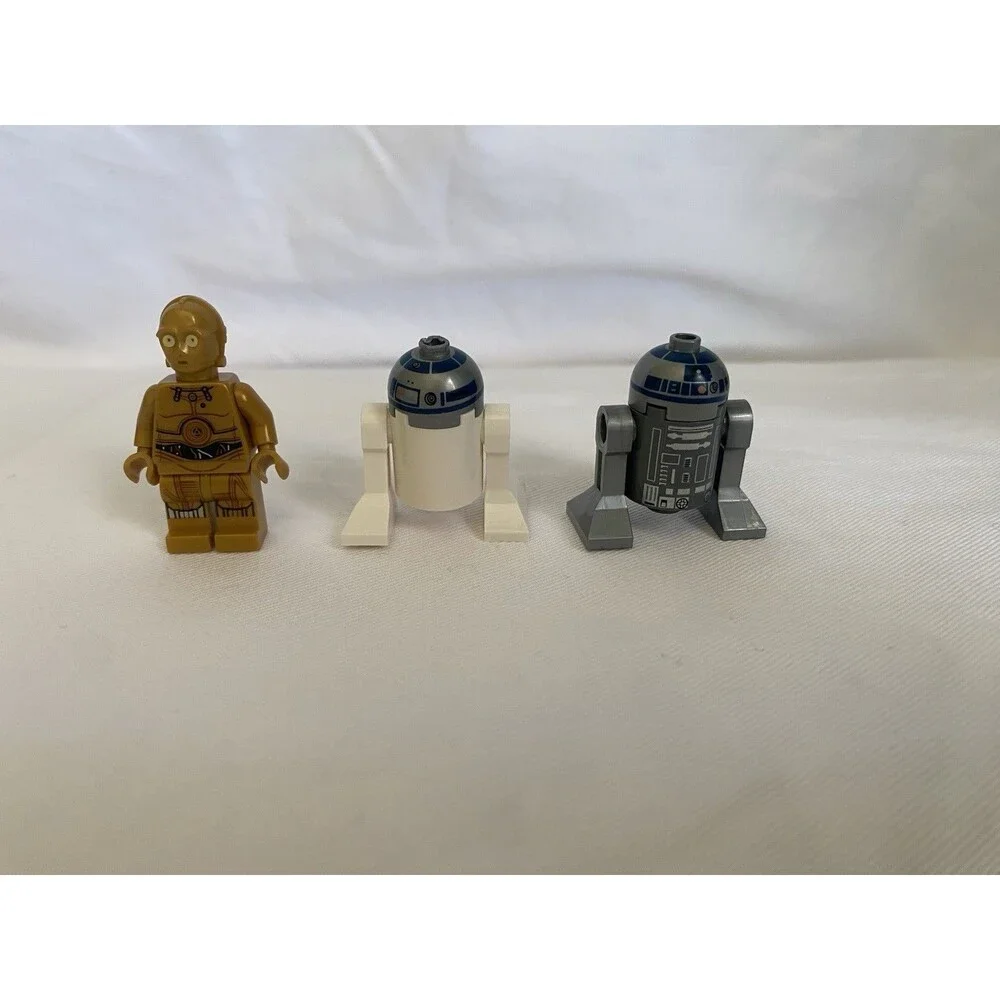 Lot of 3 Lego Star Wars Protocol and Astromech Mini Figures #36